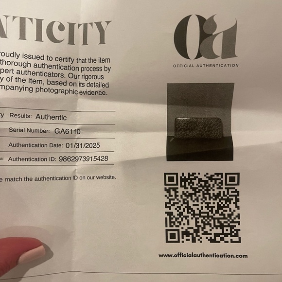 Louis Vuitton Limited Sprouse Blanc Corail Vernis Leopard Zippy Wallet & COA - Picture 16 of 16